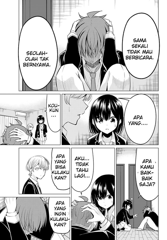 Sekai ka Kanojo ka Erabenai Chapter 36 - halaman 17