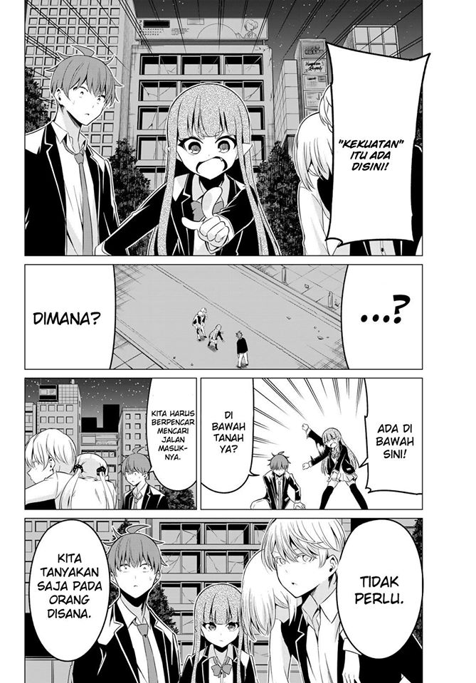 Sekai ka Kanojo ka Erabenai Chapter 37 - halaman 17