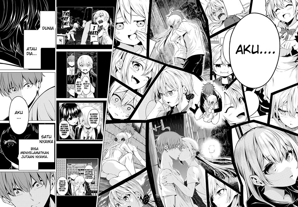 Sekai ka Kanojo ka Erabenai Chapter 37 - halaman 25