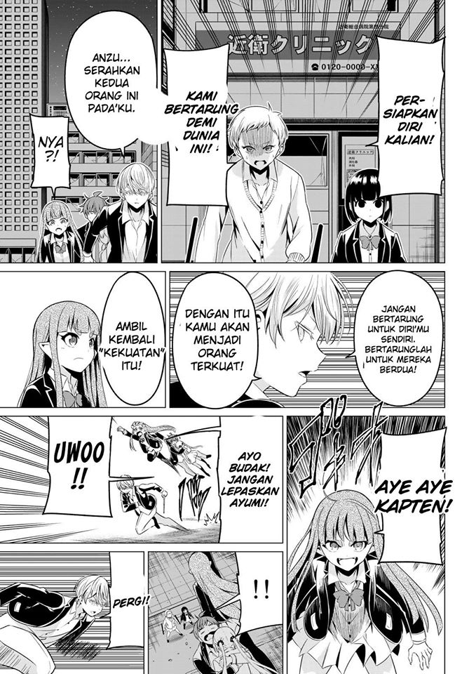 Sekai ka Kanojo ka Erabenai Chapter 37 - halaman 33