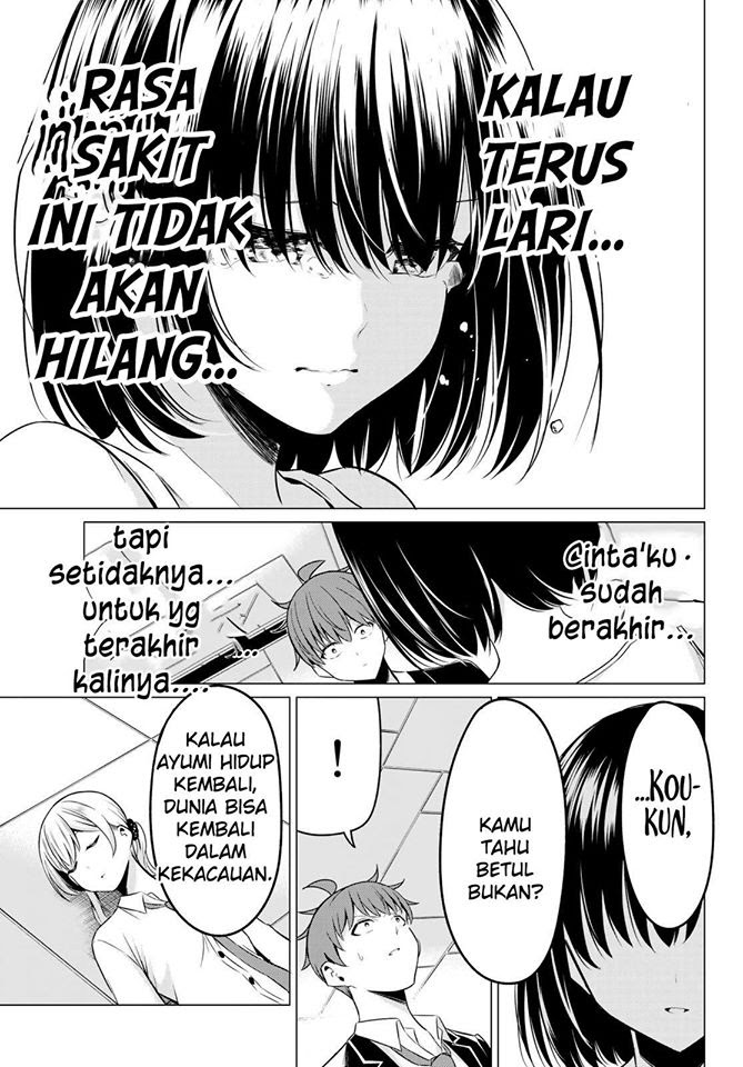 Sekai ka Kanojo ka Erabenai Chapter 38 - halaman 25