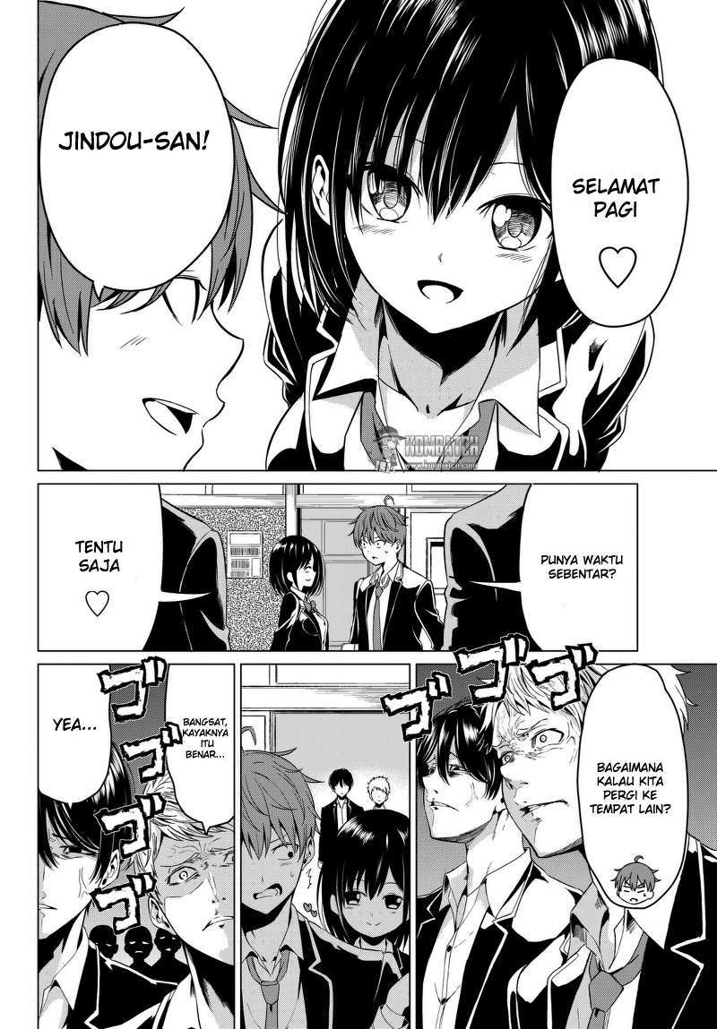 Sekai ka Kanojo ka Erabenai Chapter 4 - halaman 10