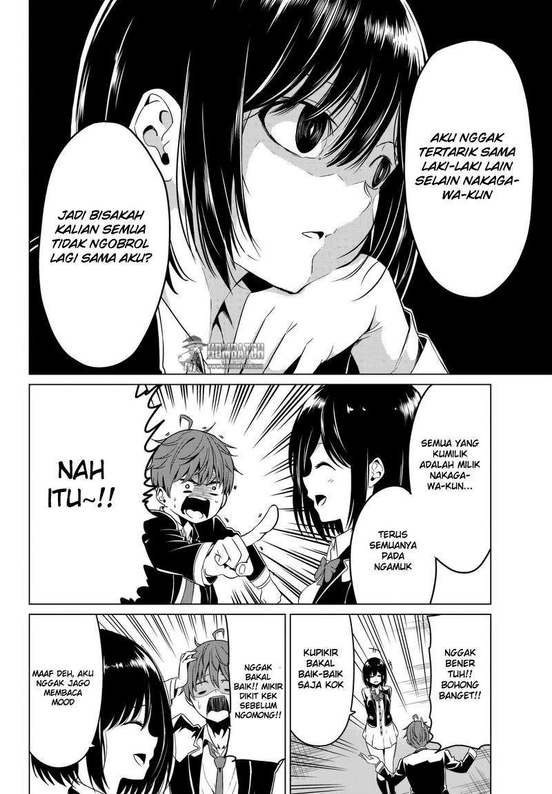 Sekai ka Kanojo ka Erabenai Chapter 4 - halaman 12