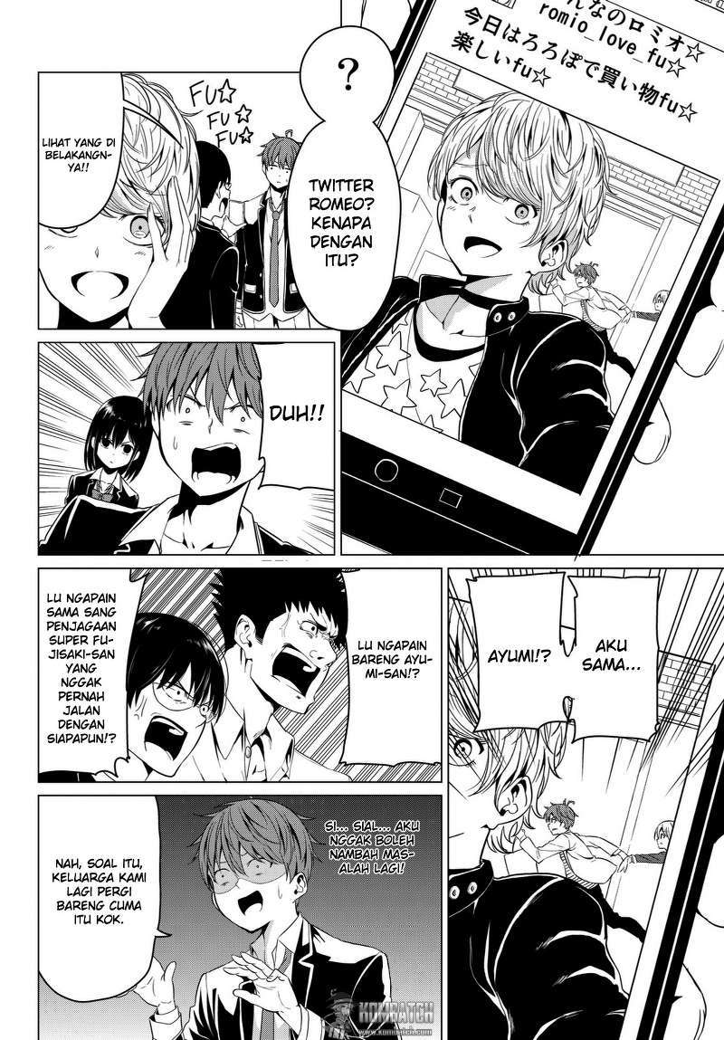 Sekai ka Kanojo ka Erabenai Chapter 4 - halaman 14