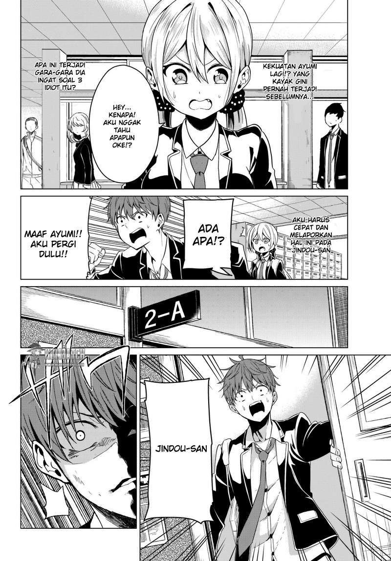 Sekai ka Kanojo ka Erabenai Chapter 4 - halaman 8