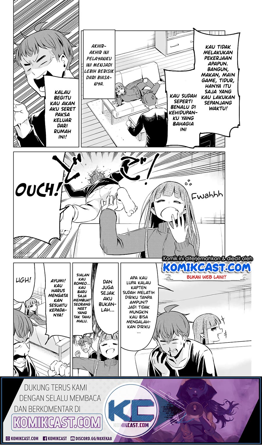 Sekai ka Kanojo ka Erabenai Chapter 40.4 - halaman 3