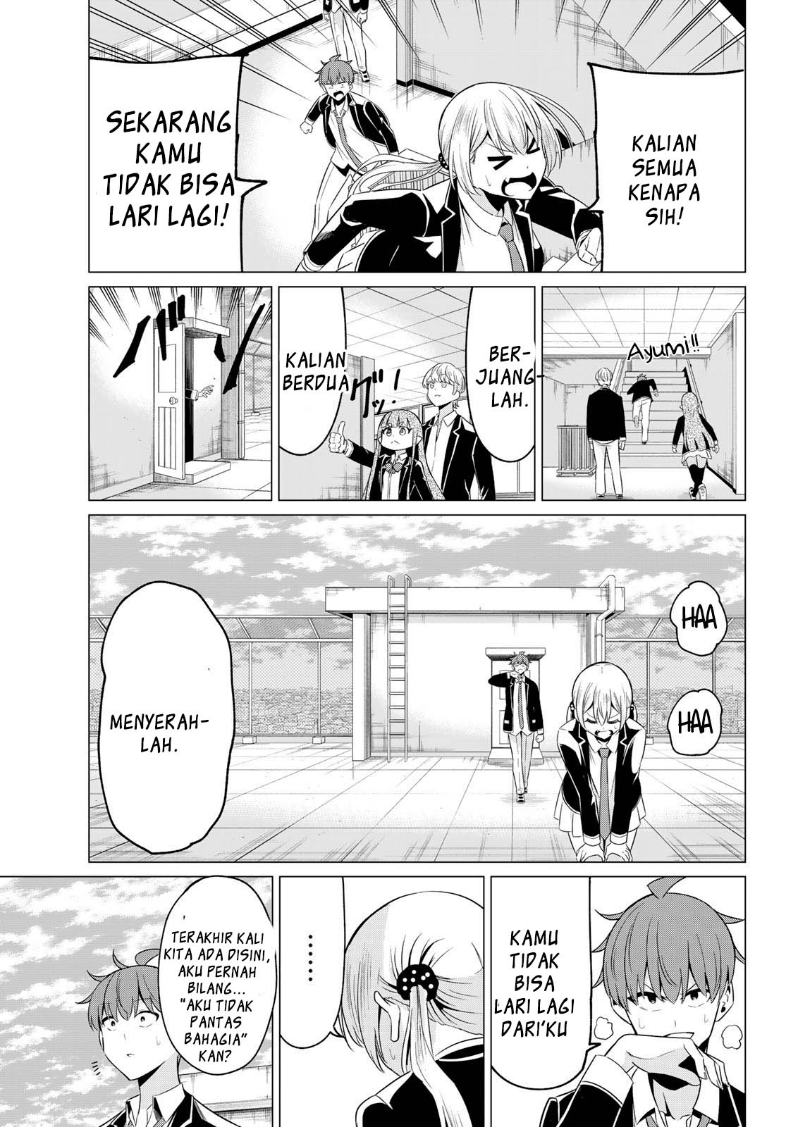 Sekai ka Kanojo ka Erabenai Chapter 40 - halaman 15