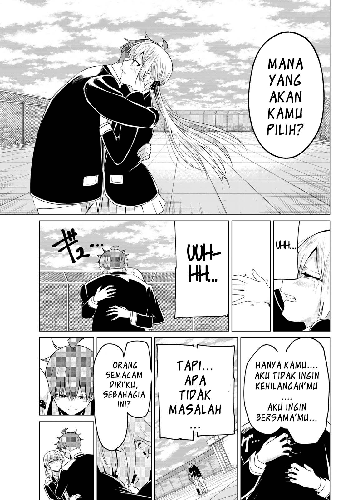 Sekai ka Kanojo ka Erabenai Chapter 40 - halaman 23