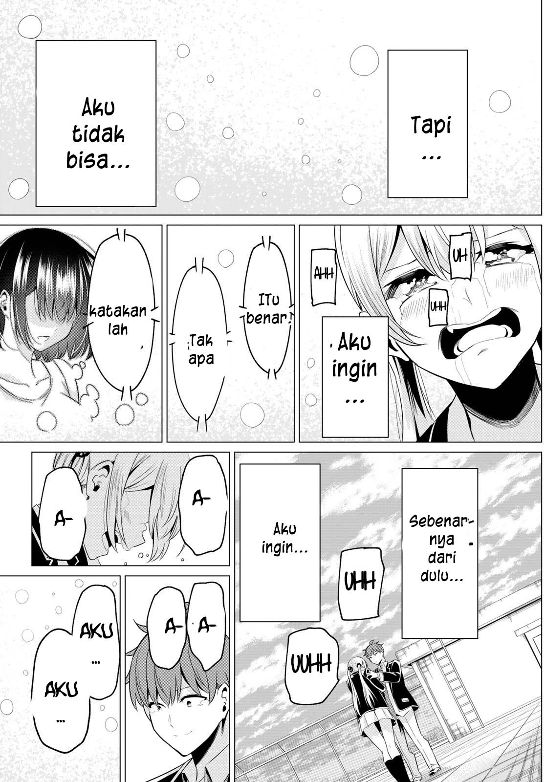 Sekai ka Kanojo ka Erabenai Chapter 40 - halaman 25