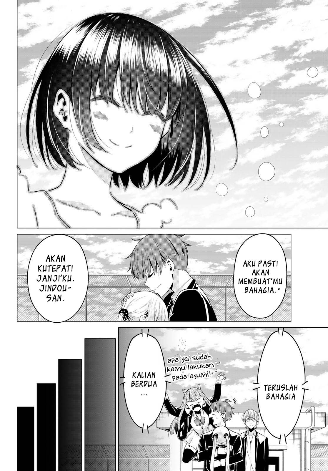 Sekai ka Kanojo ka Erabenai Chapter 40 - halaman 30