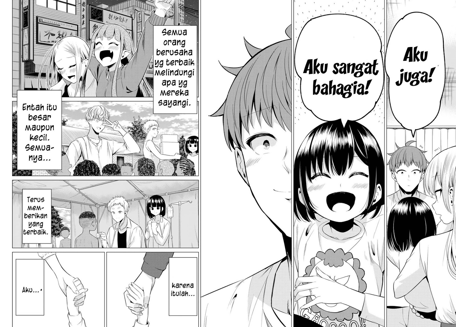 Sekai ka Kanojo ka Erabenai Chapter 40 - halaman 47