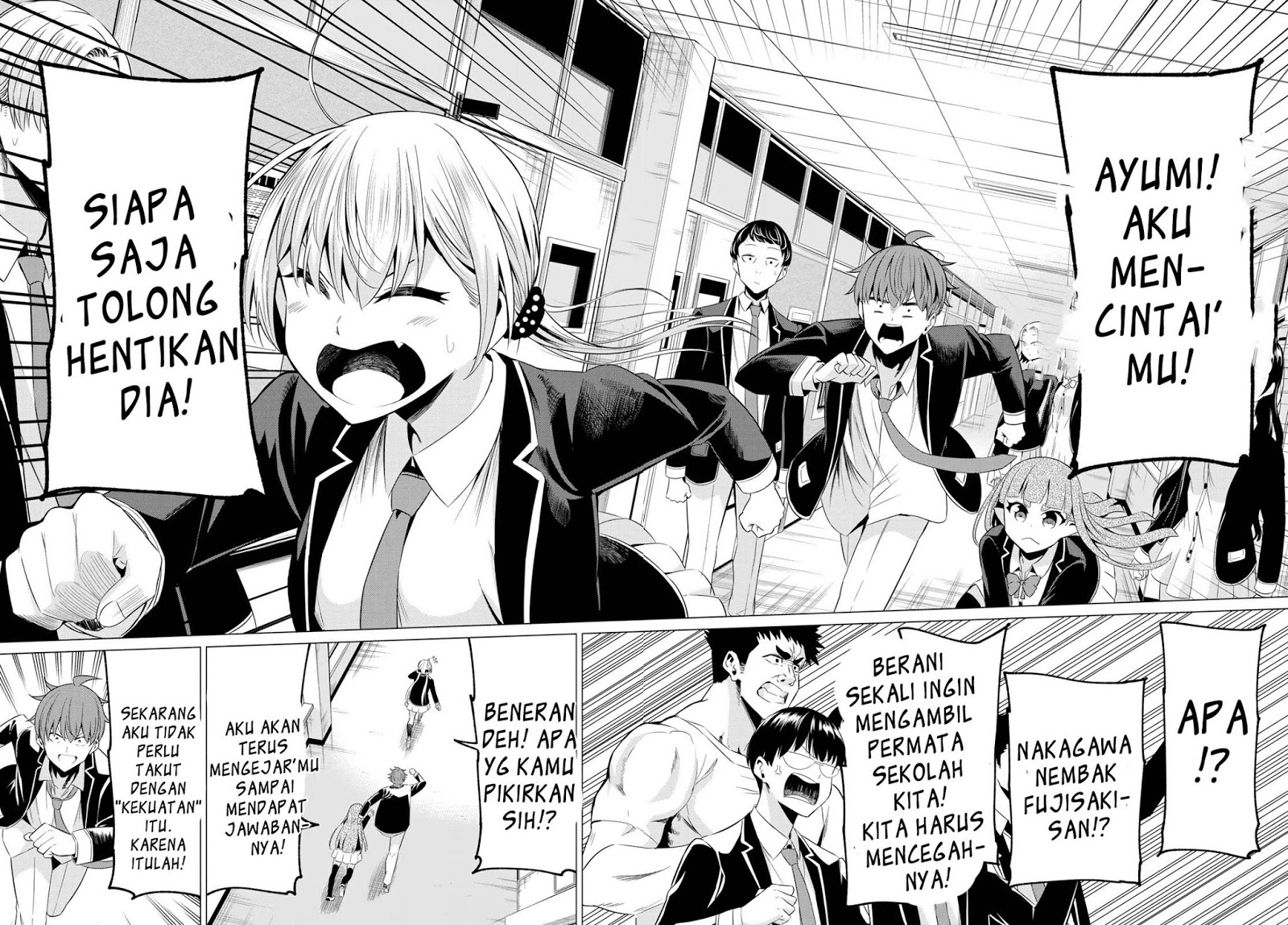 Sekai ka Kanojo ka Erabenai Chapter 40 - halaman 5