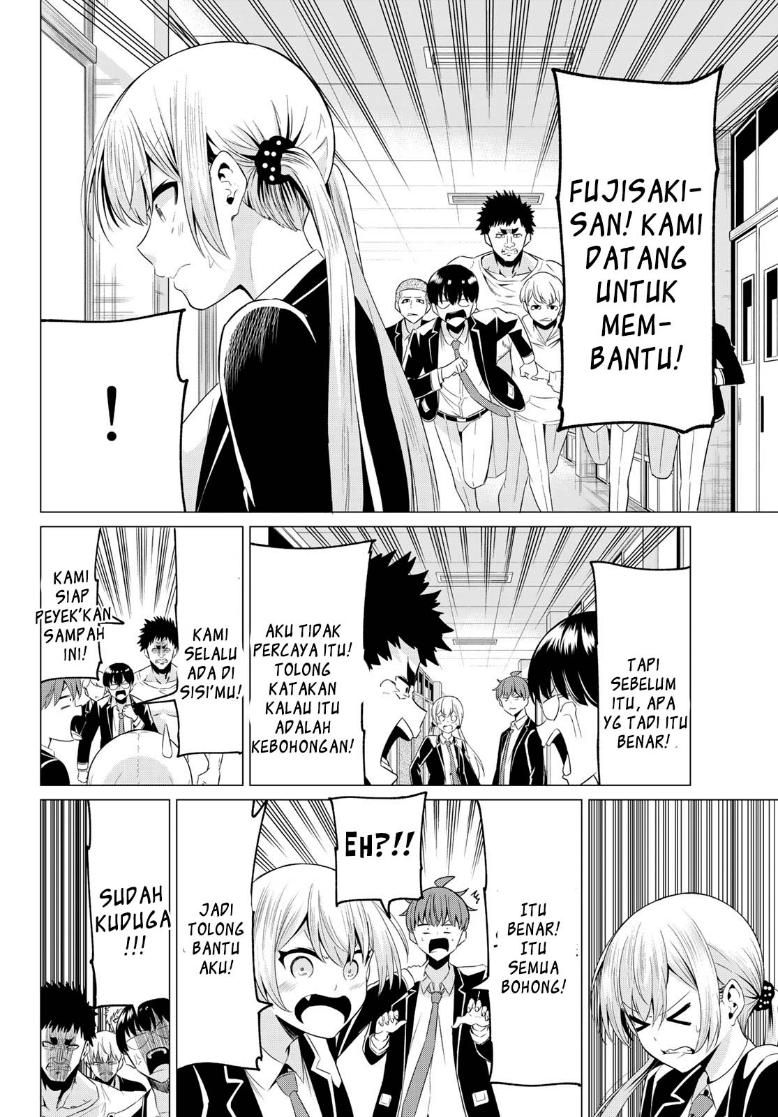 Sekai ka Kanojo ka Erabenai Chapter 40 - halaman 8