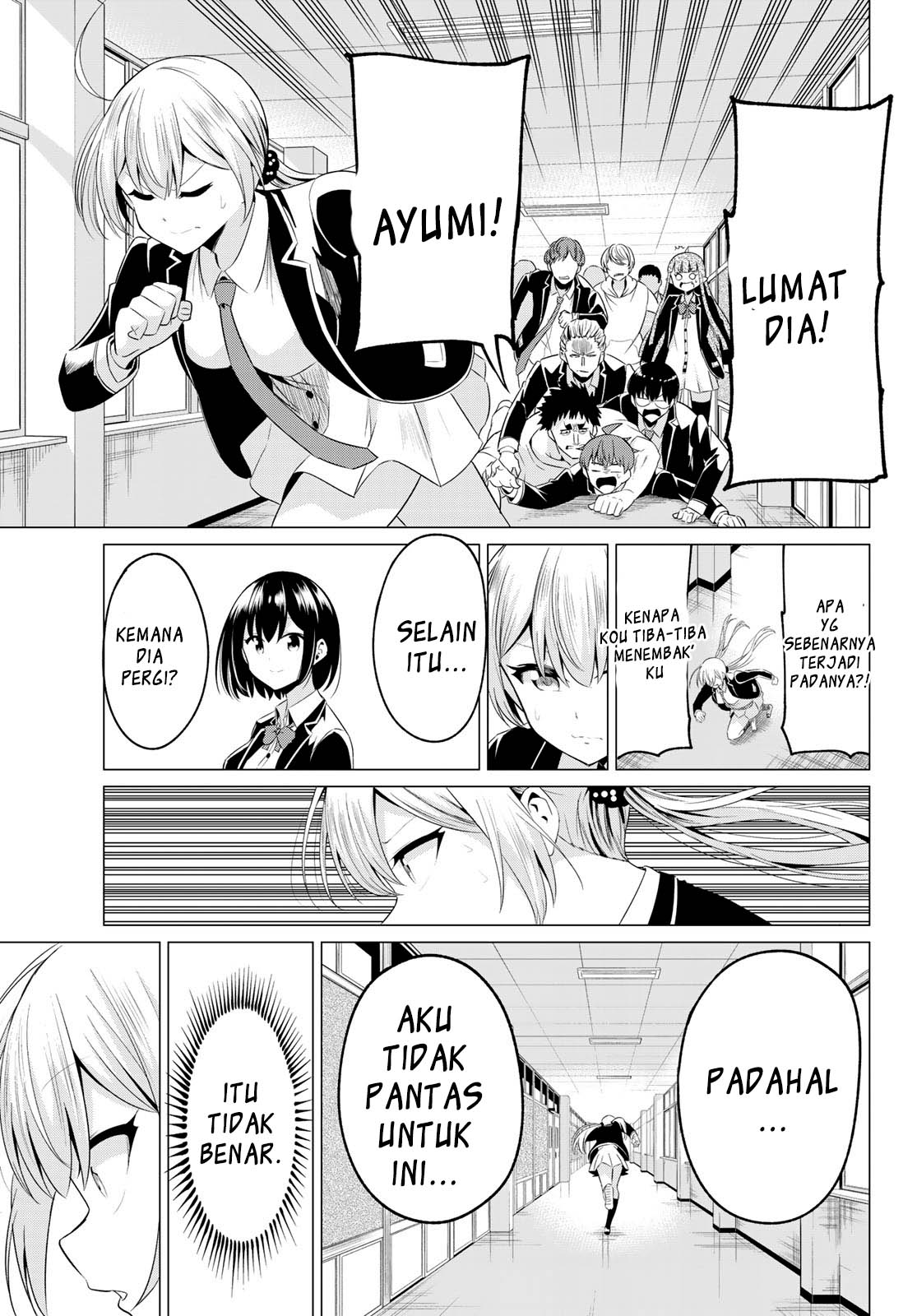 Sekai ka Kanojo ka Erabenai Chapter 40 - halaman 9