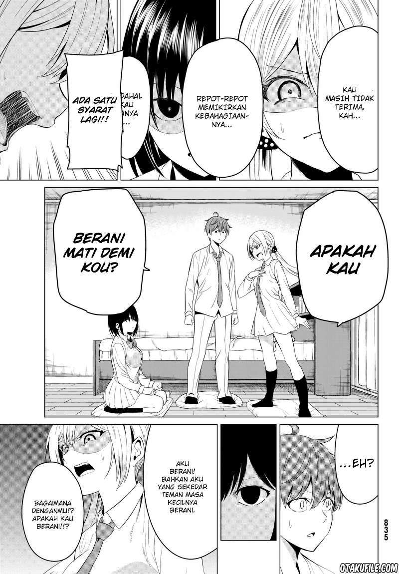 Sekai ka Kanojo ka Erabenai Chapter 6 - halaman 17