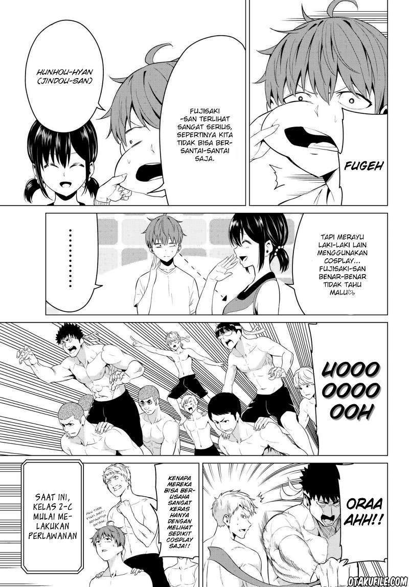Sekai ka Kanojo ka Erabenai Chapter 8 - halaman 17