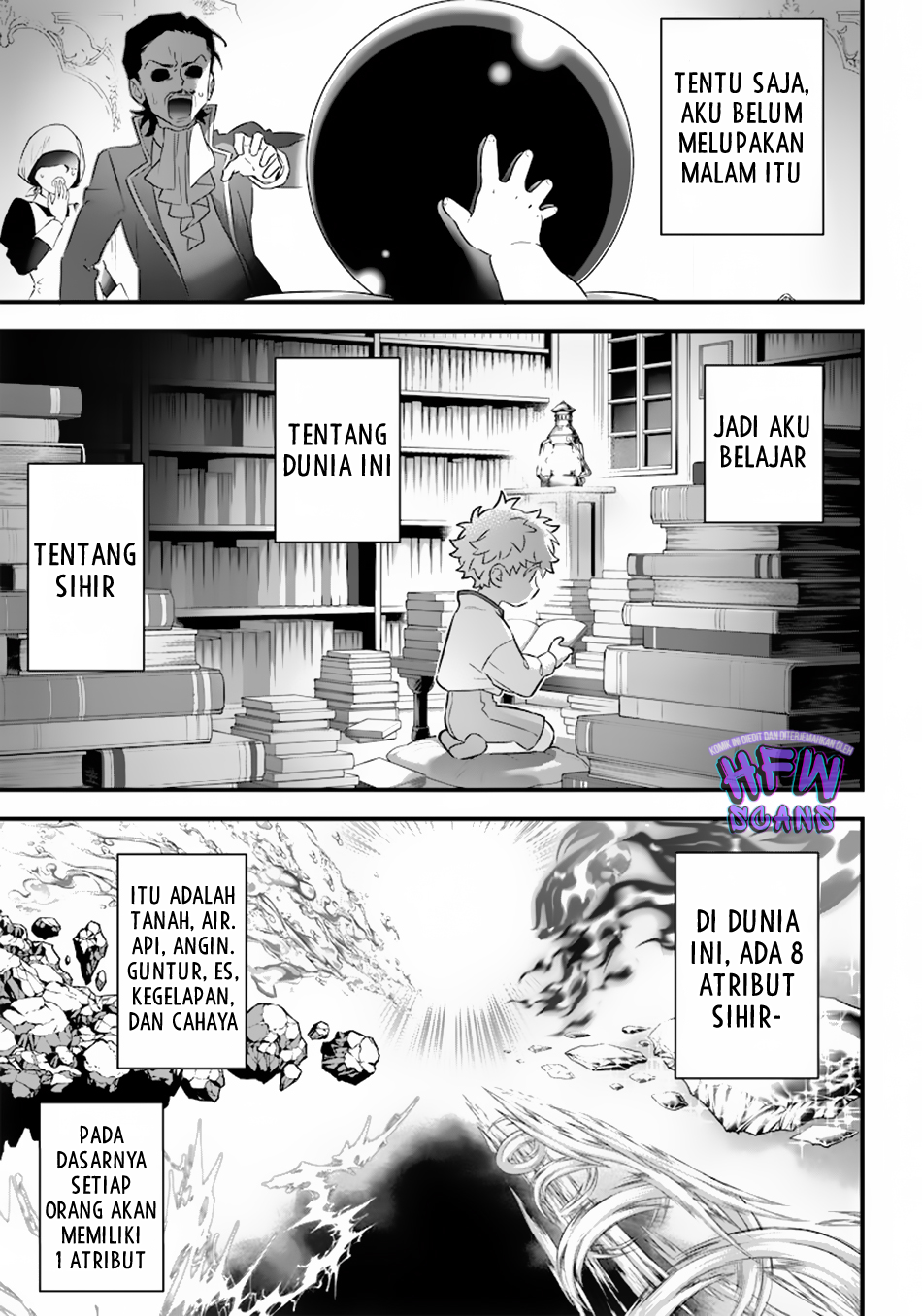 Sekai ni Hitori, Zenzokusei Mahou no Tsukaite Chapter 1 - halaman 15