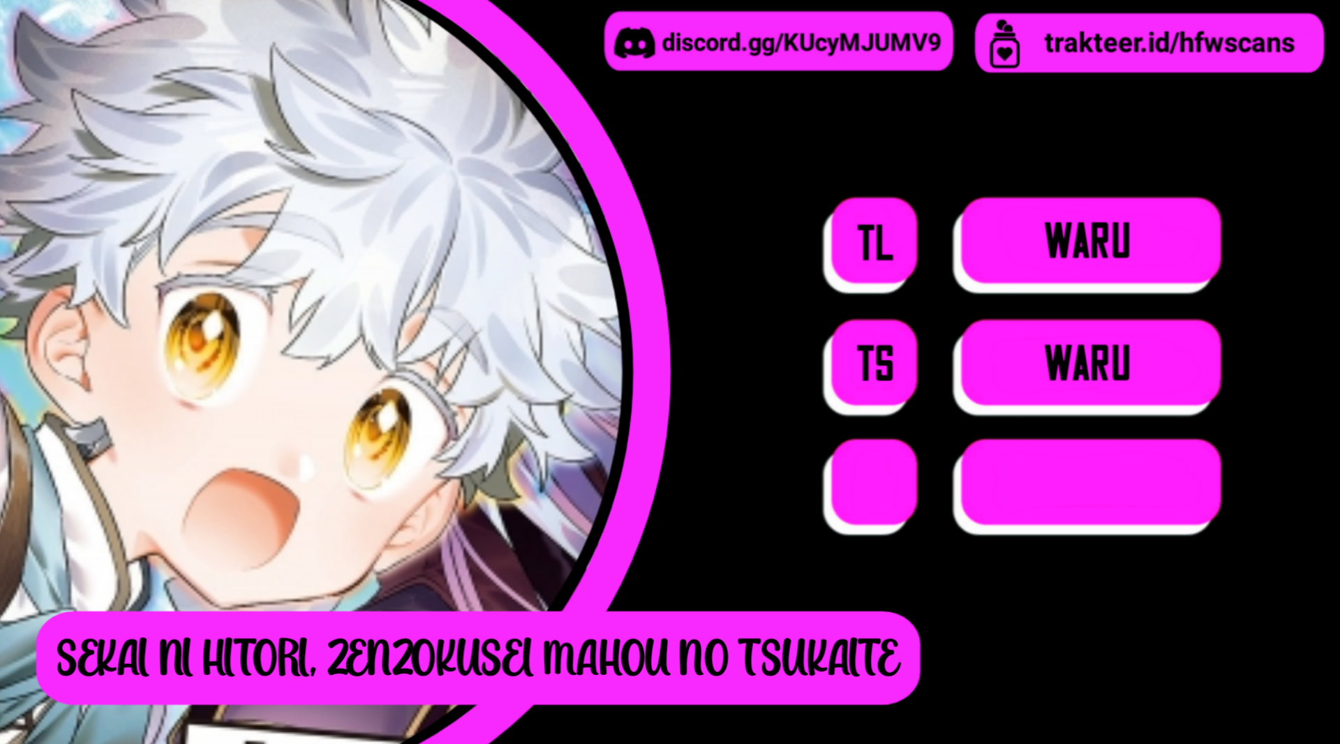Sekai ni Hitori, Zenzokusei Mahou no Tsukaite Chapter 2 - halaman 1