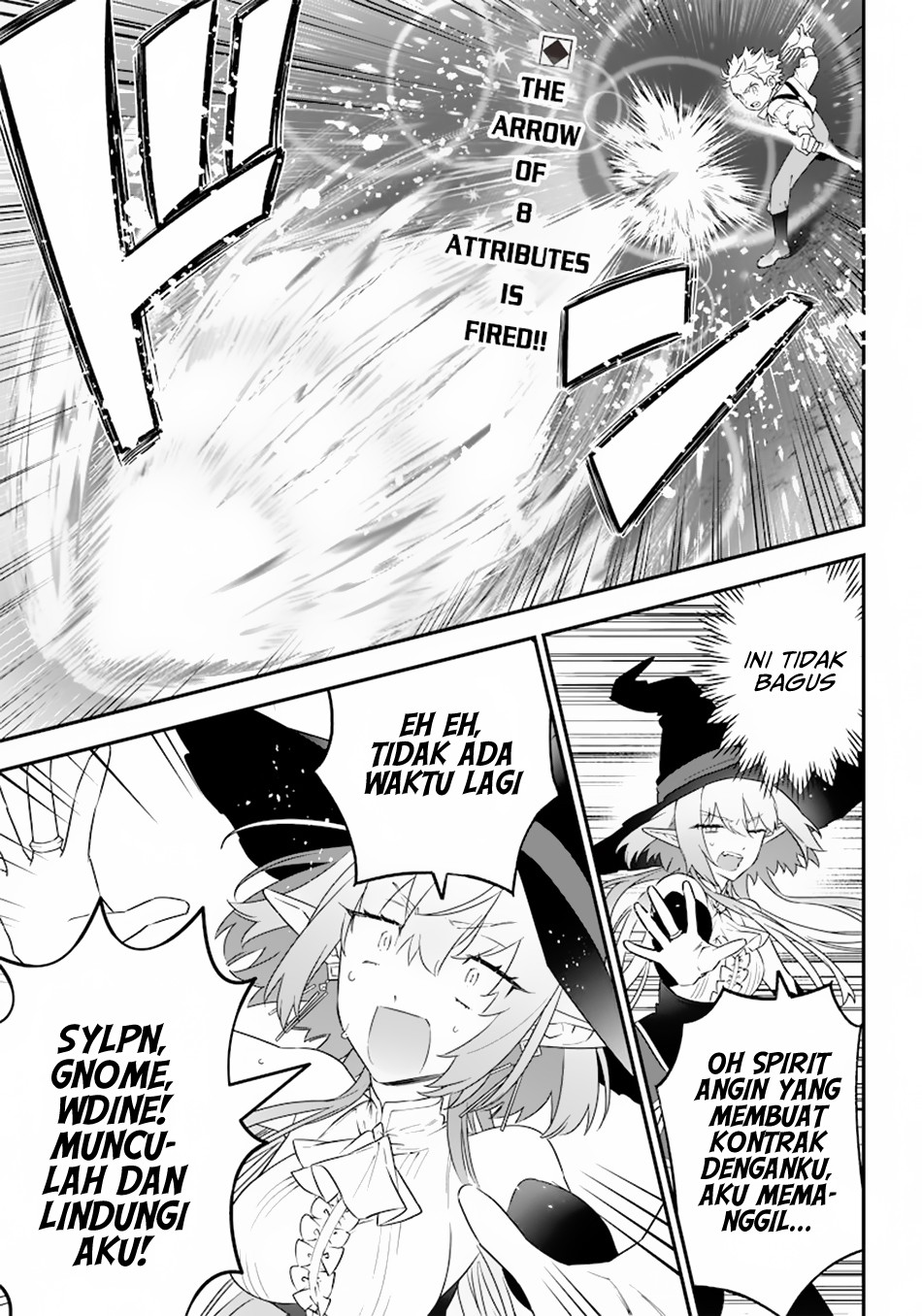 Sekai ni Hitori, Zenzokusei Mahou no Tsukaite Chapter 3 - halaman 2