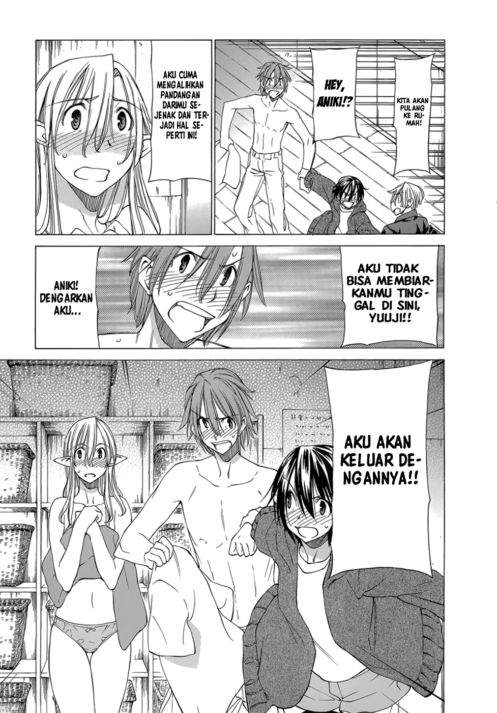 Sekai no Hate de Aimashou Chapter 32 - halaman 4