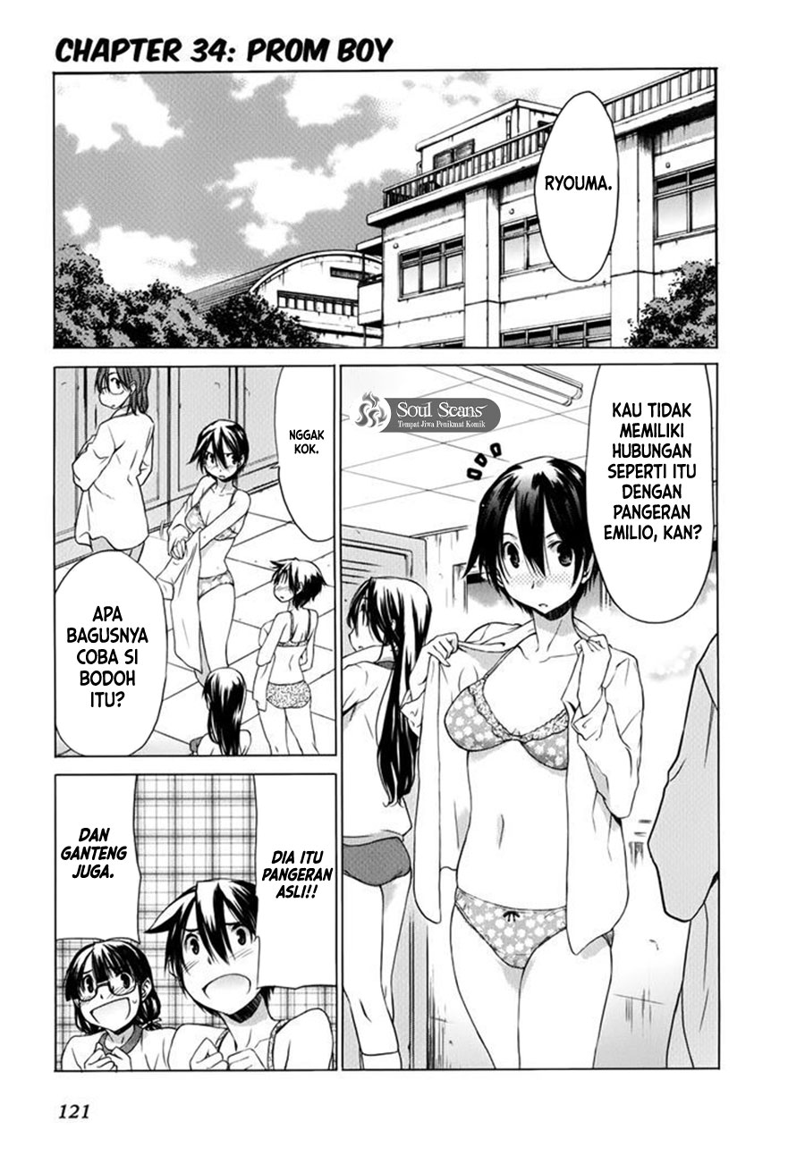 Sekai no Hate de Aimashou Chapter 34 - halaman 1