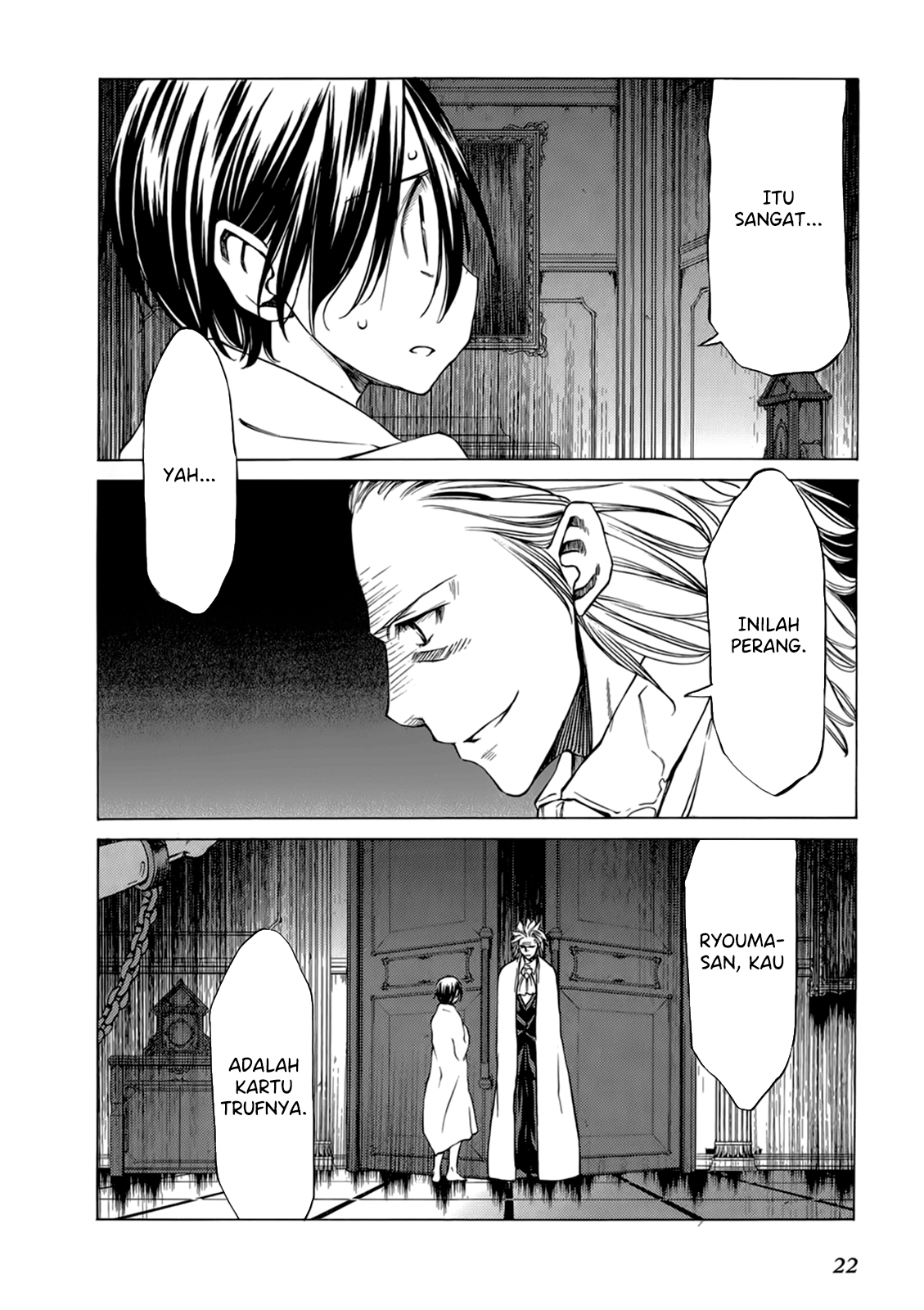 Sekai no Hate de Aimashou Chapter 36 - halaman 22