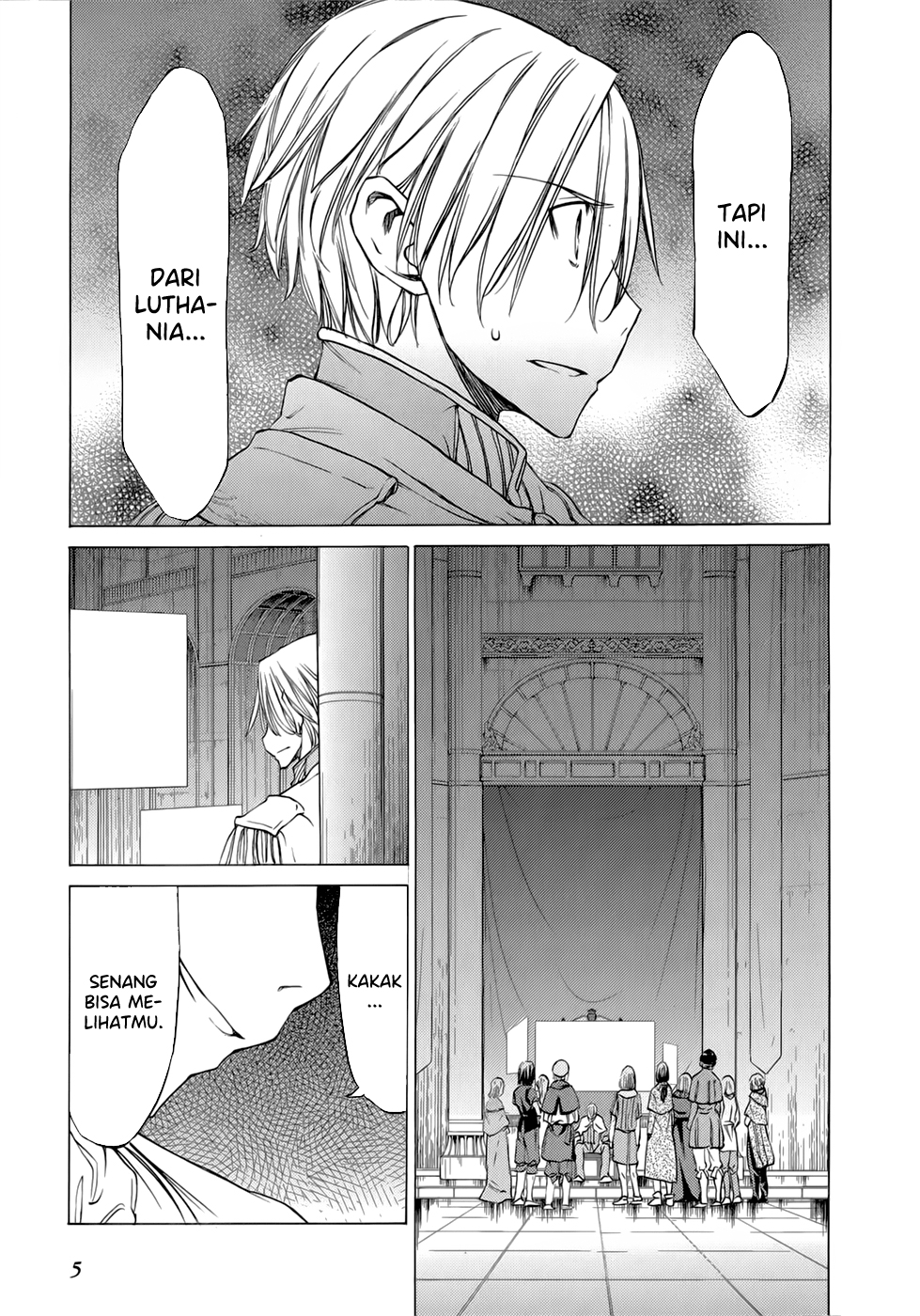 Sekai no Hate de Aimashou Chapter 36 - halaman 5