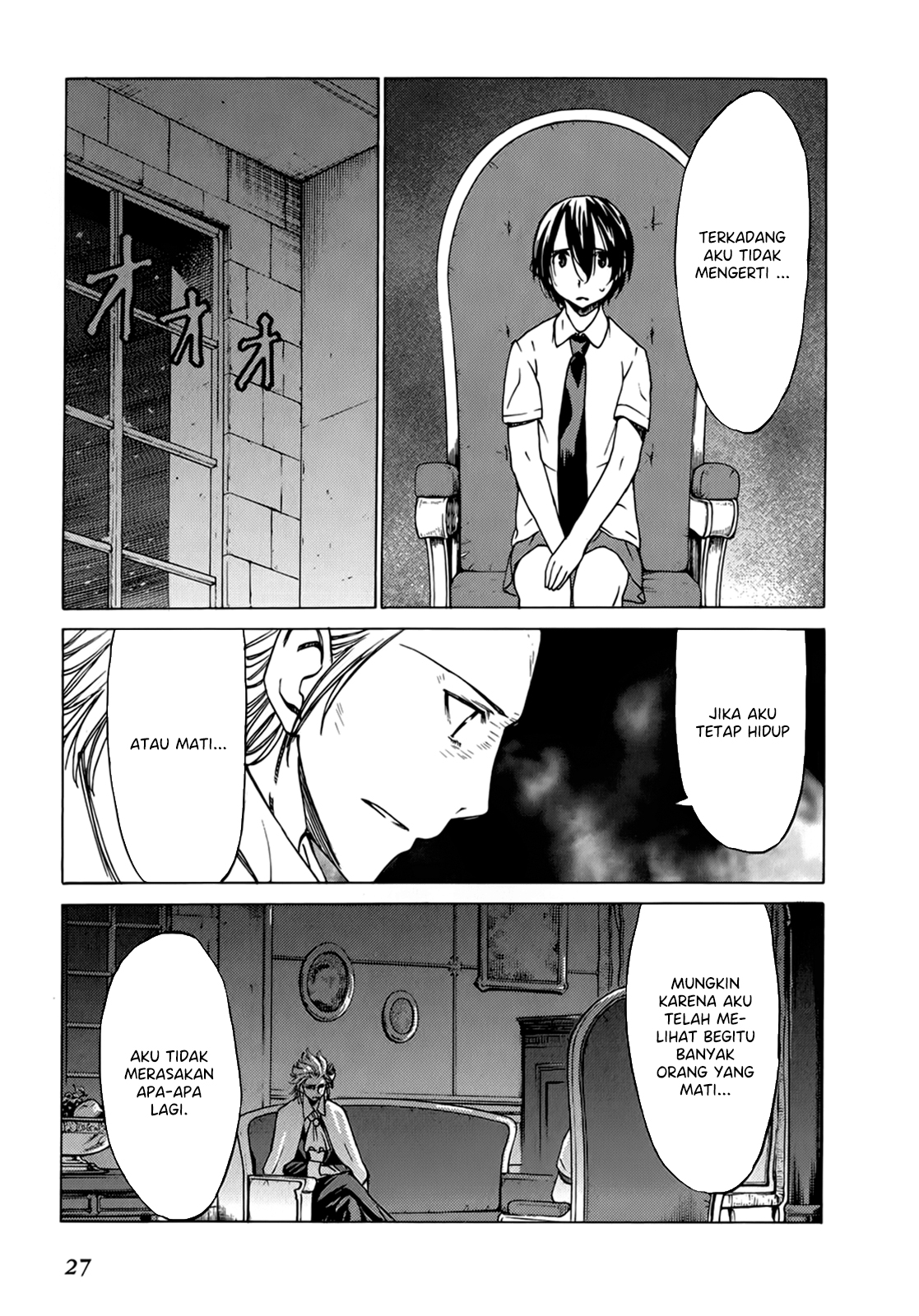 Sekai no Hate de Aimashou Chapter 37 - halaman 6