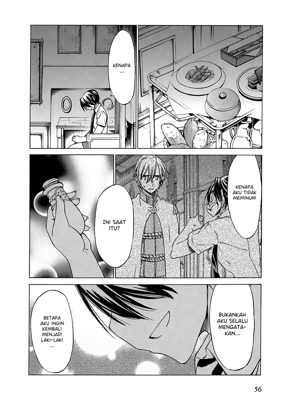 Sekai no Hate de Aimashou Chapter 38 - halaman 4