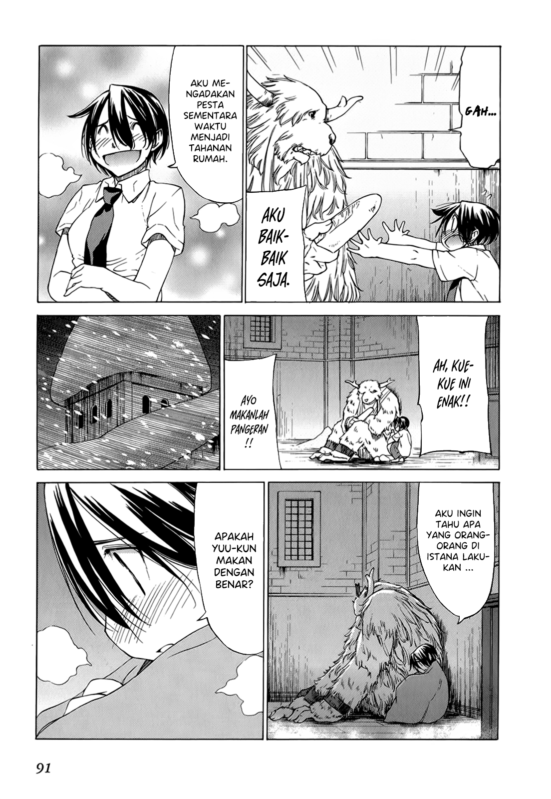 Sekai no Hate de Aimashou Chapter 39 - halaman 7