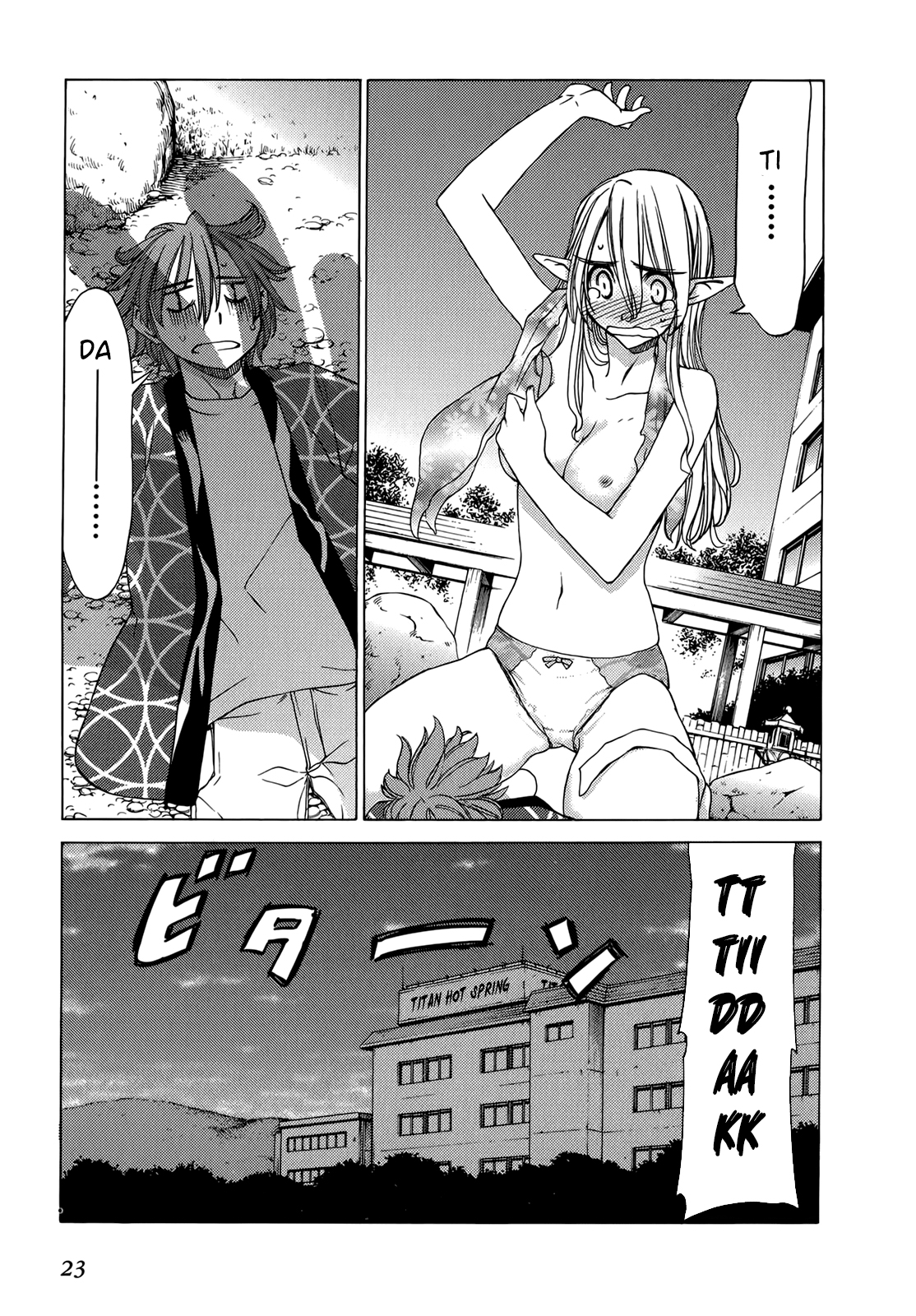 Sekai no Hate de Aimashou Chapter 42 - halaman 23