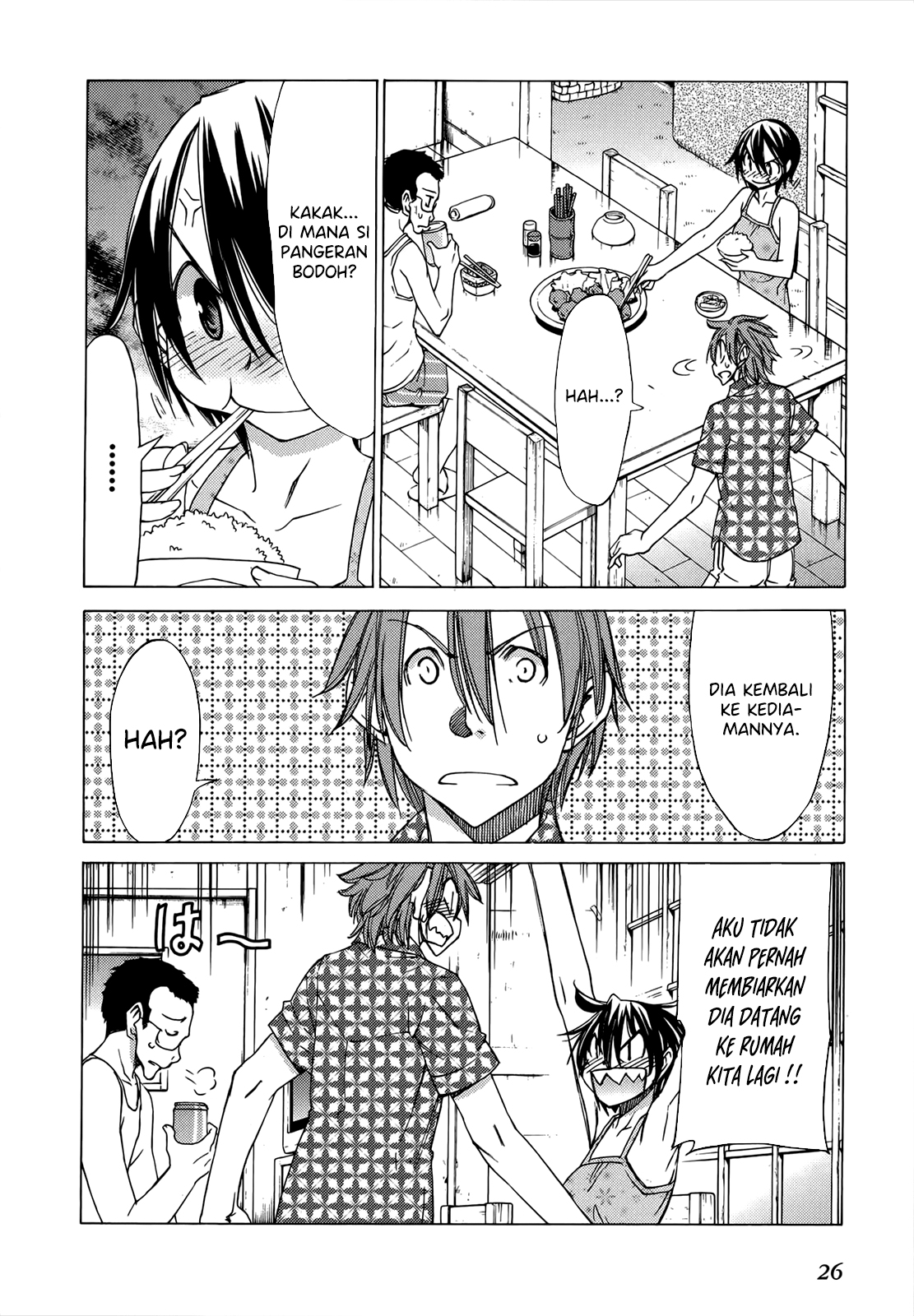 Sekai no Hate de Aimashou Chapter 42 - halaman 26