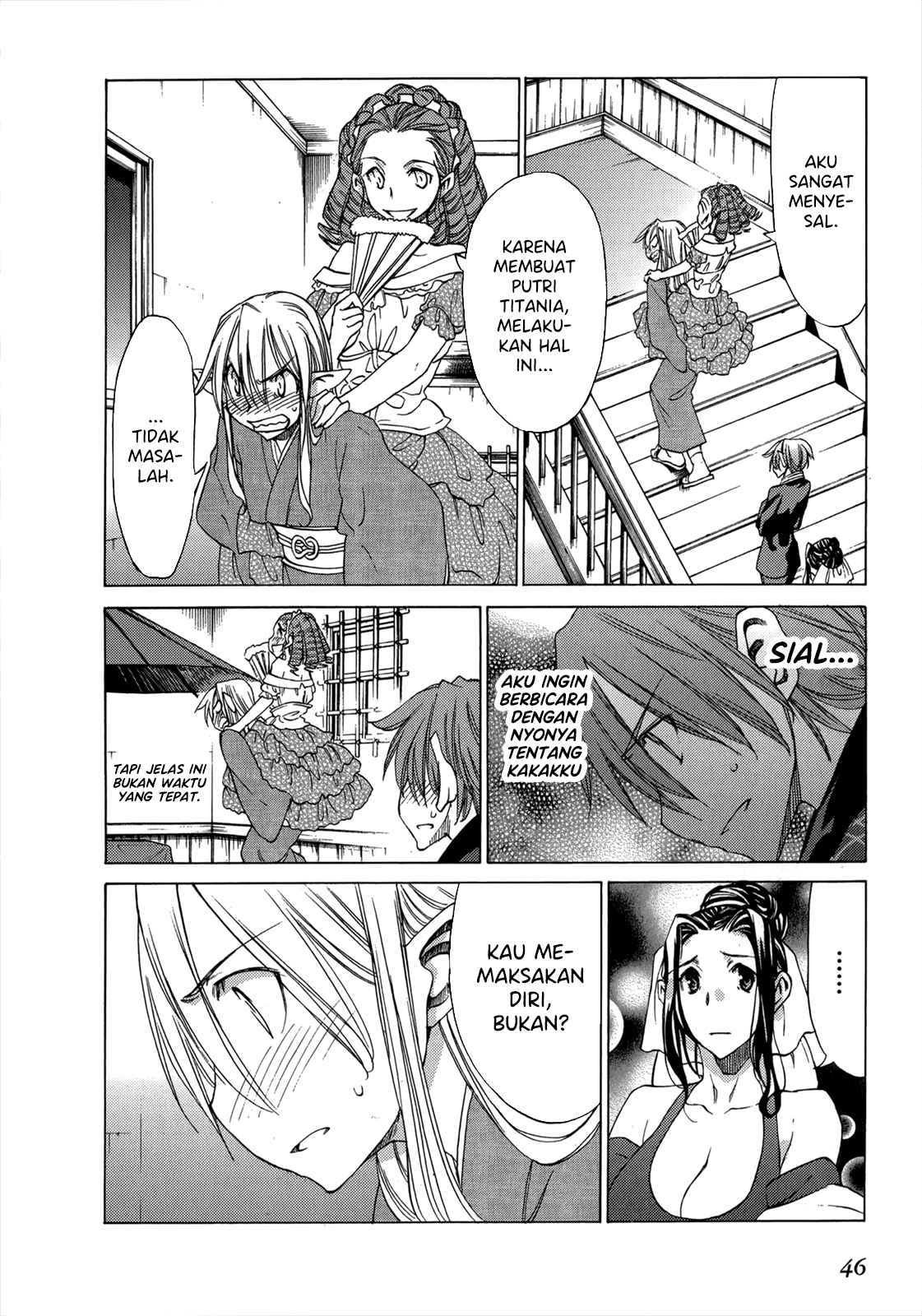 Sekai no Hate de Aimashou Chapter 43 - halaman 21