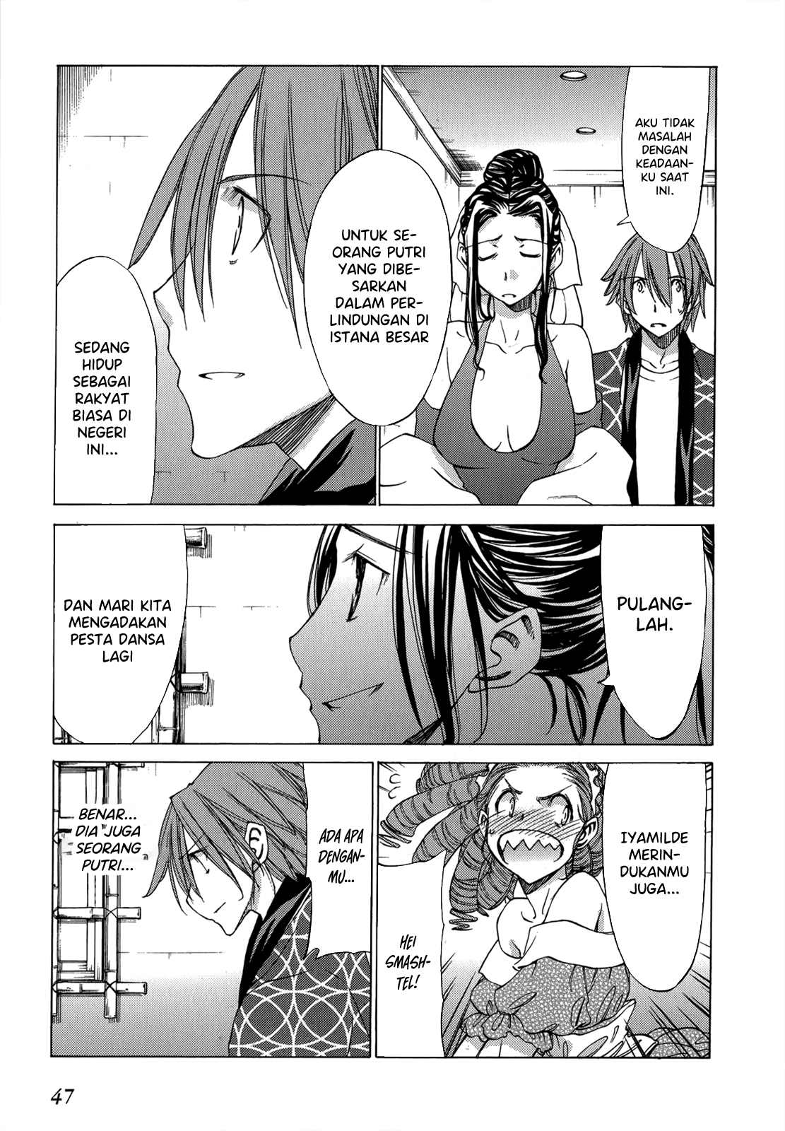 Sekai no Hate de Aimashou Chapter 43 - halaman 22