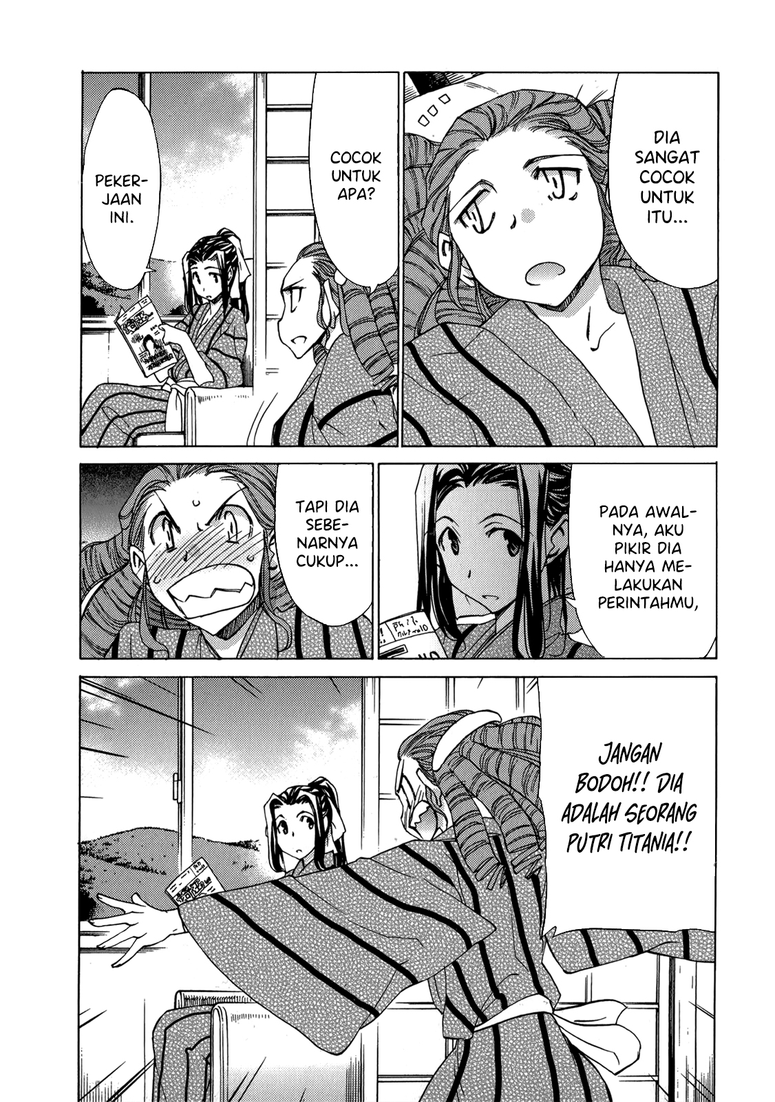 Sekai no Hate de Aimashou Chapter 44 - halaman 8