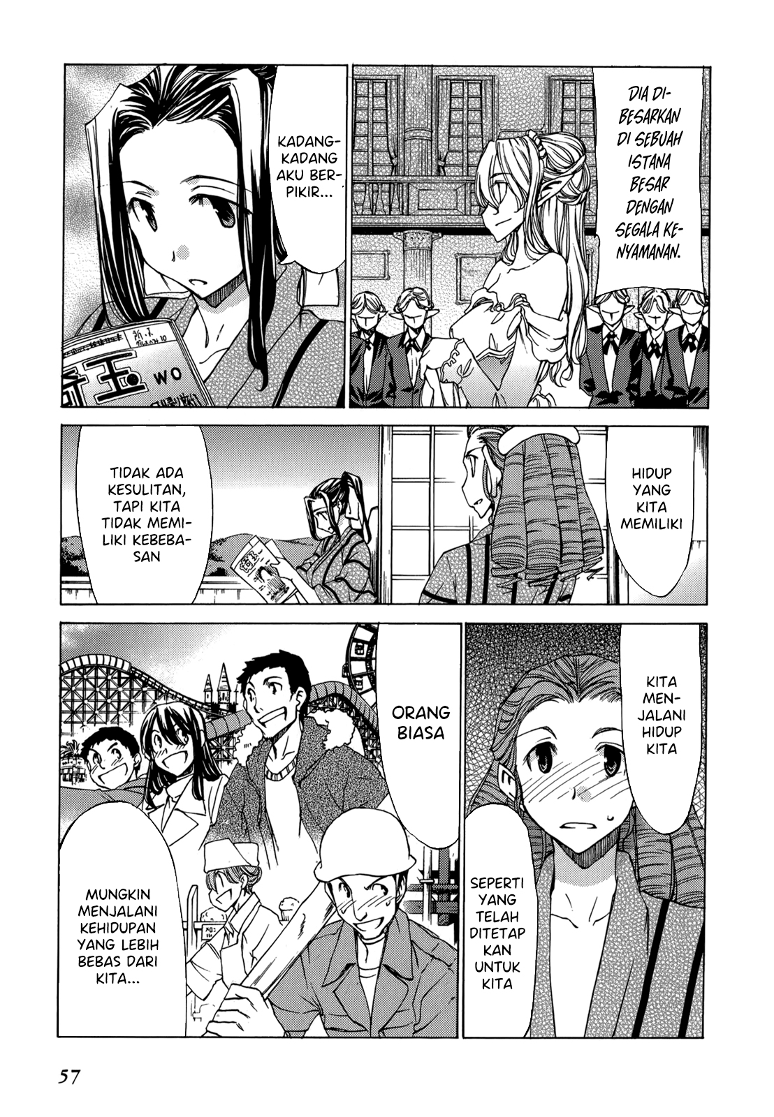 Sekai no Hate de Aimashou Chapter 44 - halaman 9