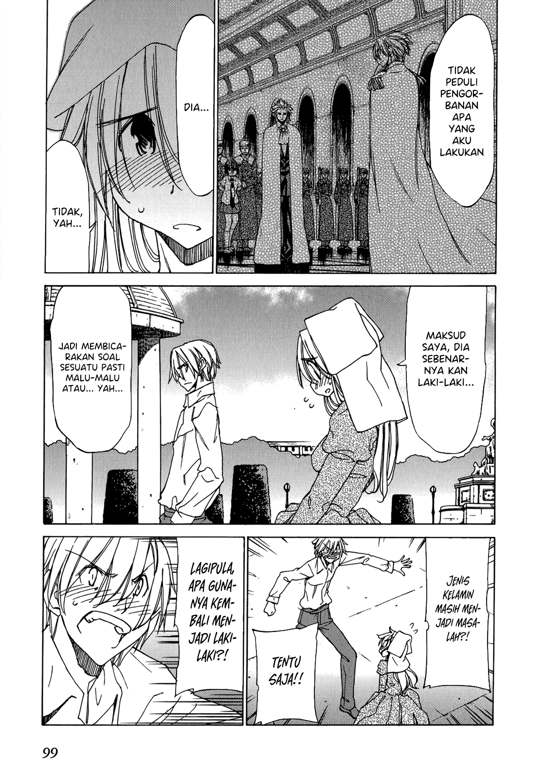 Sekai no Hate de Aimashou Chapter 46 - halaman 7