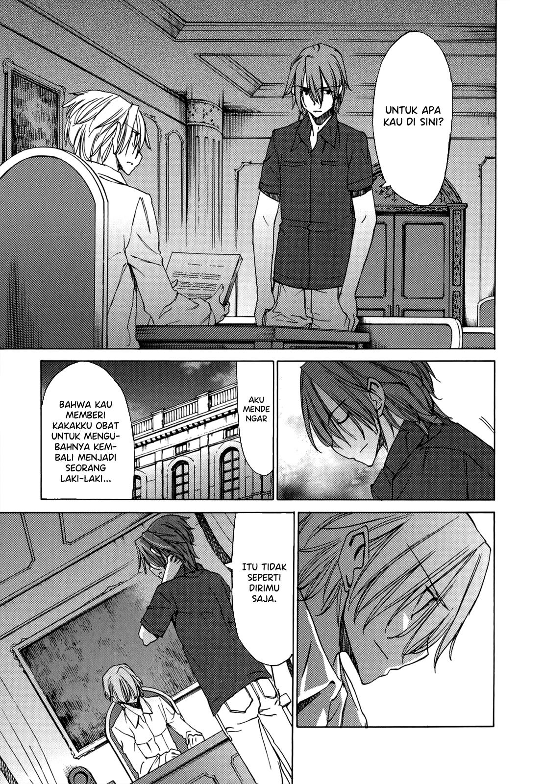 Sekai no Hate de Aimashou Chapter 48 - halaman 21
