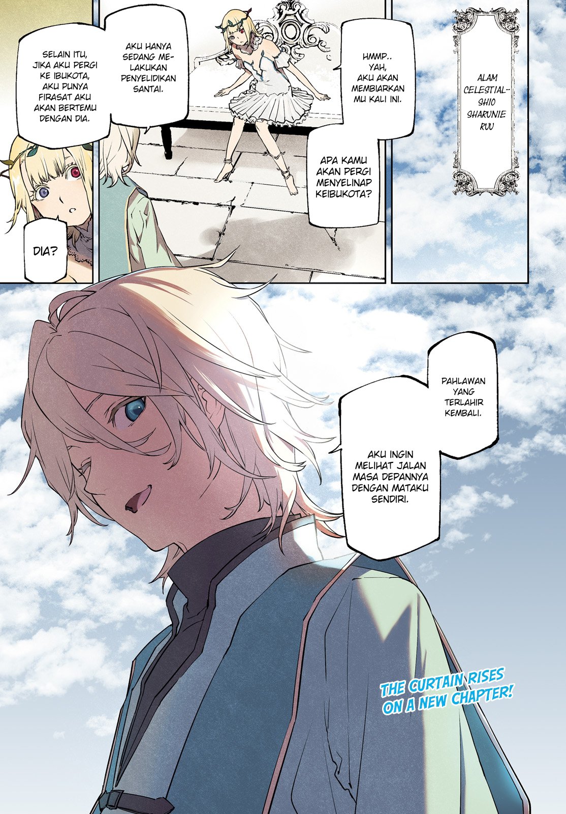 Sekai no Owari no Sekairoku Chapter 34.1 - halaman 2