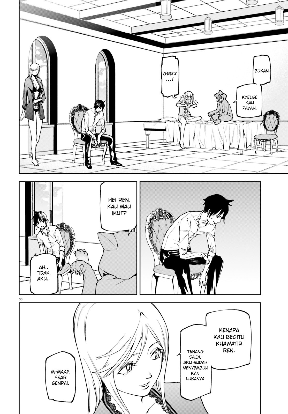 Sekai no Owari no Sekairoku Chapter 34.1 - halaman 6