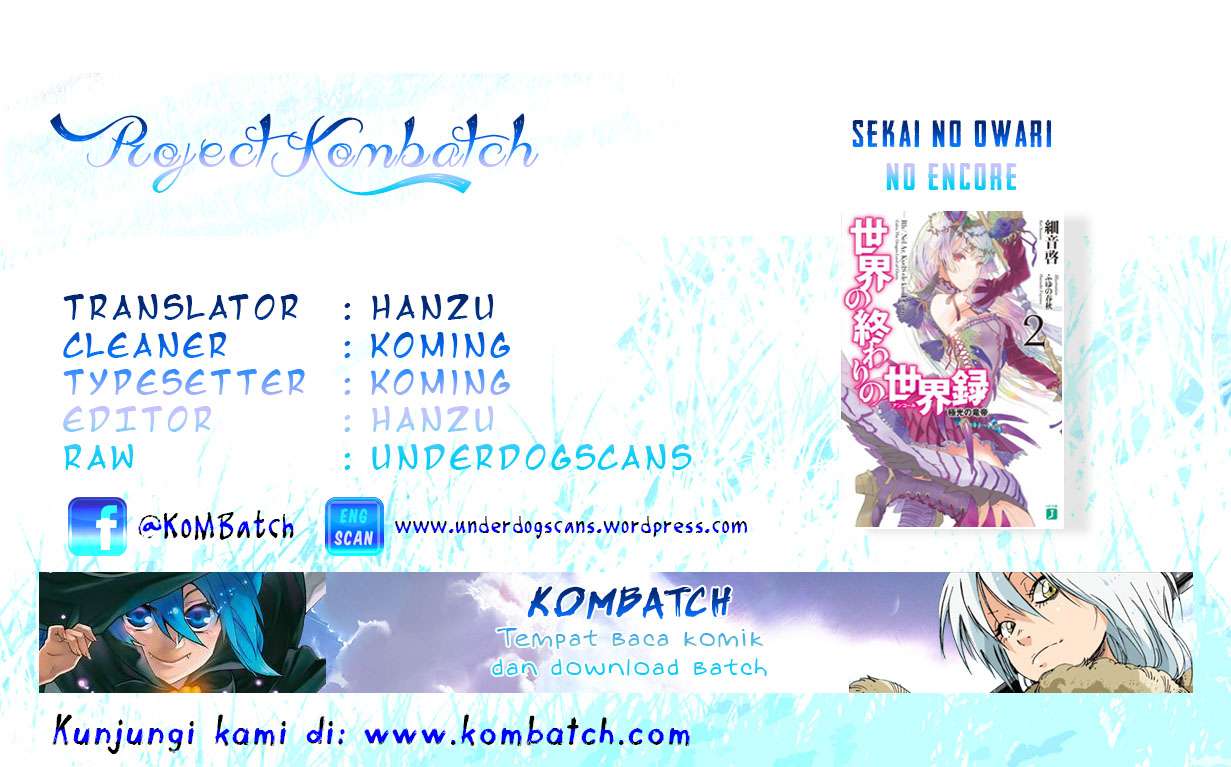 Sekai no Owari no Sekairoku Chapter 6 - halaman 1