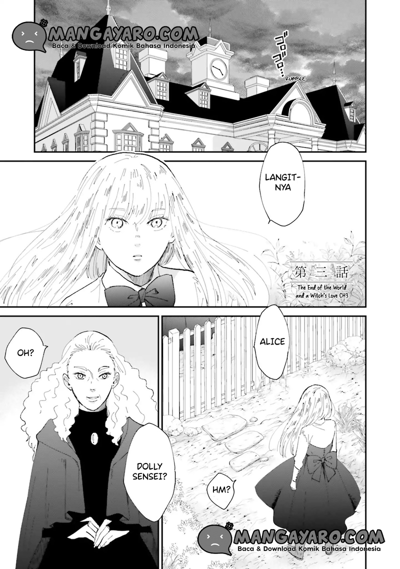 Sekai no Owari to Majo no Koi Chapter 3 - halaman 2