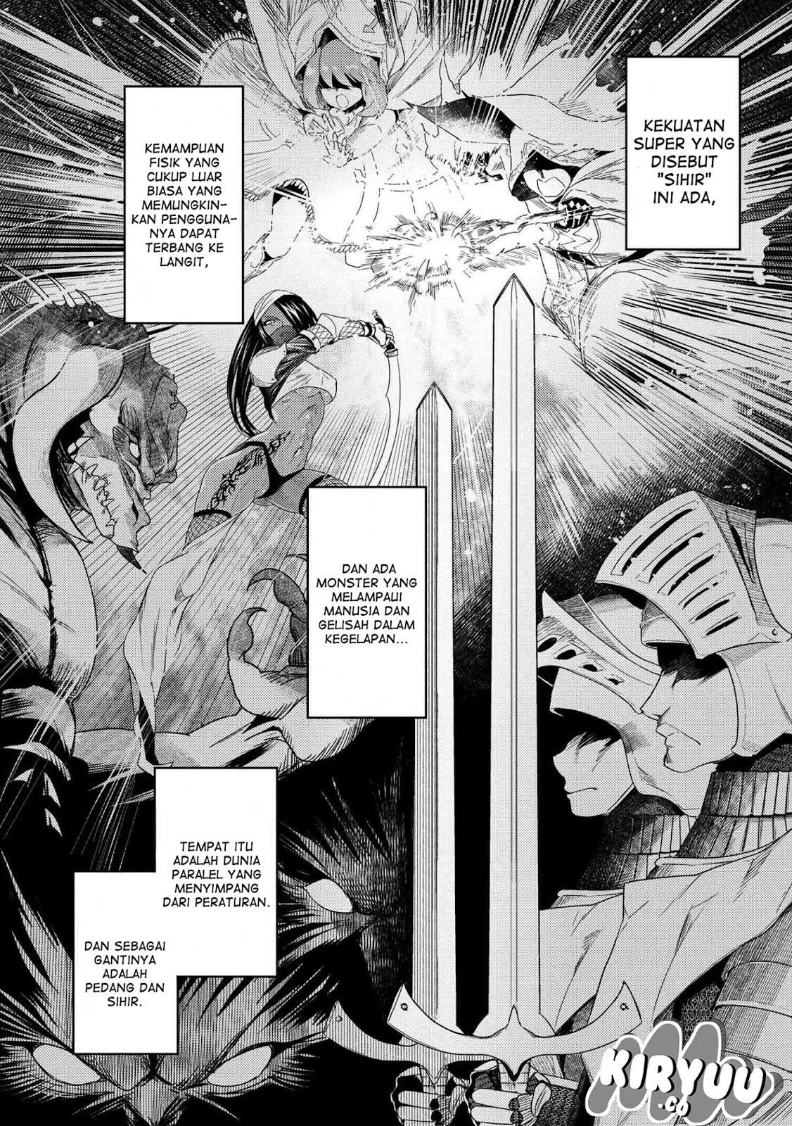 Sekai Saikyou no Assassin, isekai kizoku ni tensei suru Chapter 1.1 - halaman 3