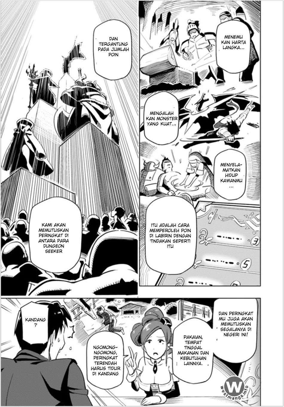 Sekai Saikyou no Kouei: Meikyuukoku no Shinjin Tansakusha Chapter 1 - halaman 33
