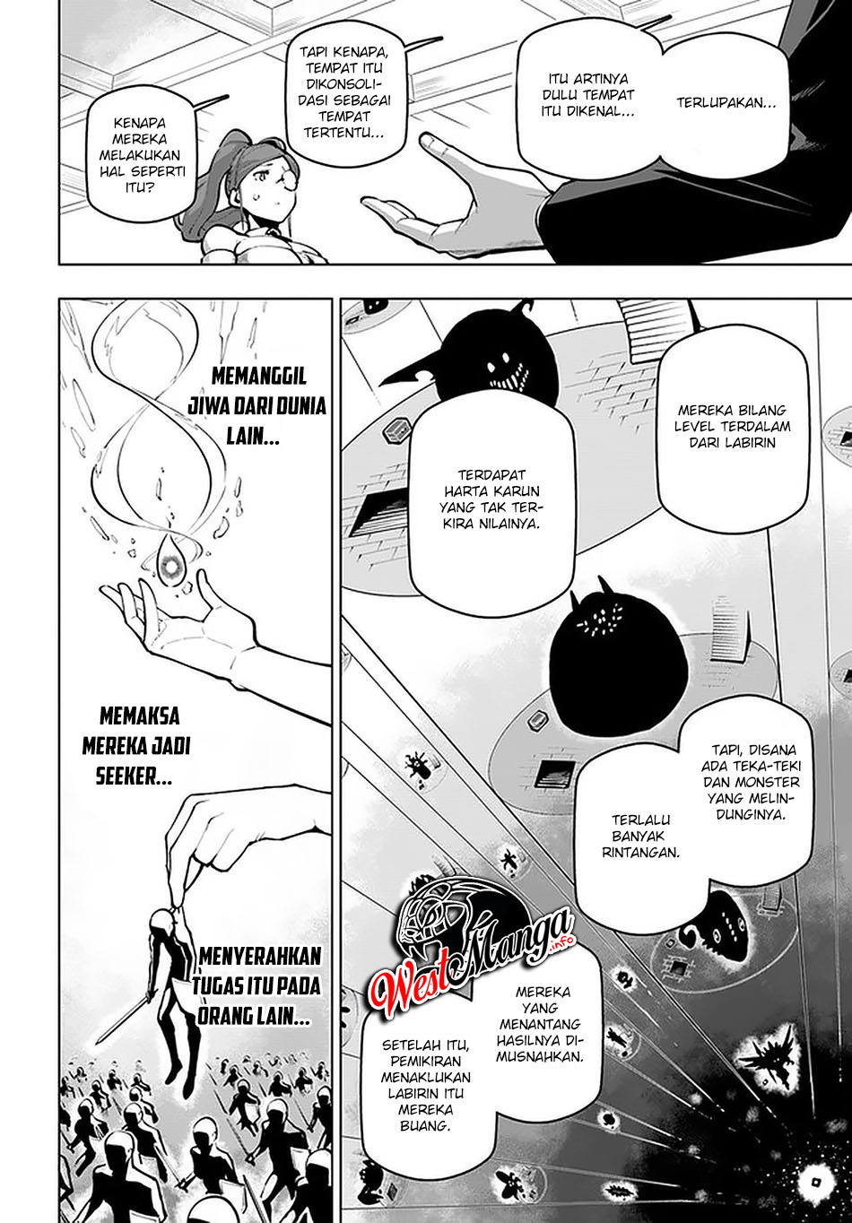 Sekai Saikyou no Kouei: Meikyuukoku no Shinjin Tansakusha Chapter 18 - halaman 30