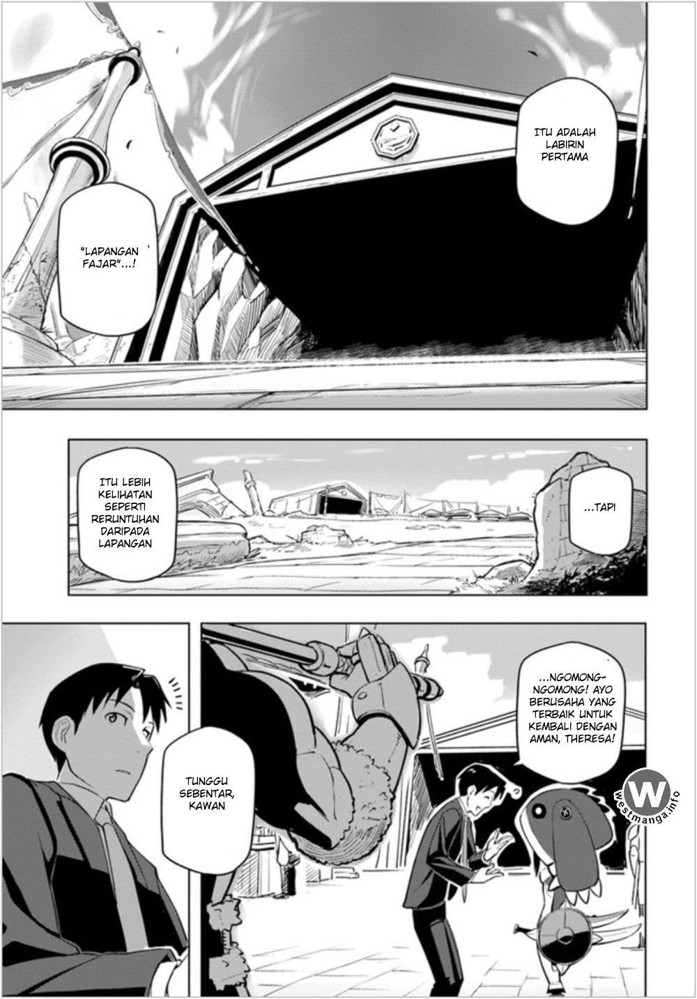Sekai Saikyou no Kouei: Meikyuukoku no Shinjin Tansakusha Chapter 2 - halaman 14
