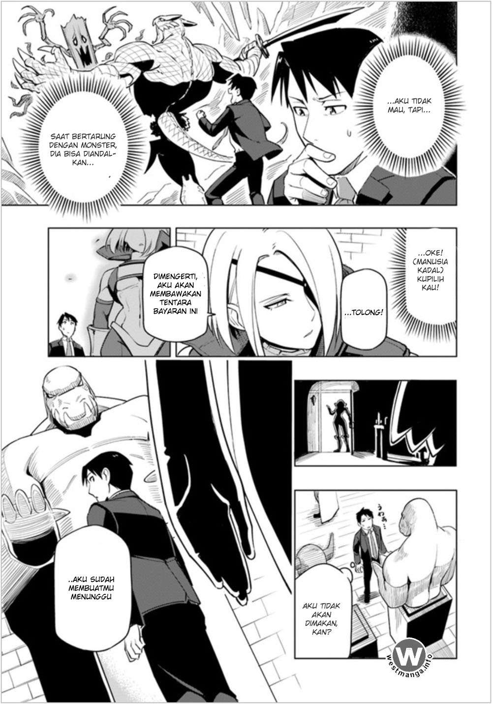 Sekai Saikyou no Kouei: Meikyuukoku no Shinjin Tansakusha Chapter 2 - halaman 8
