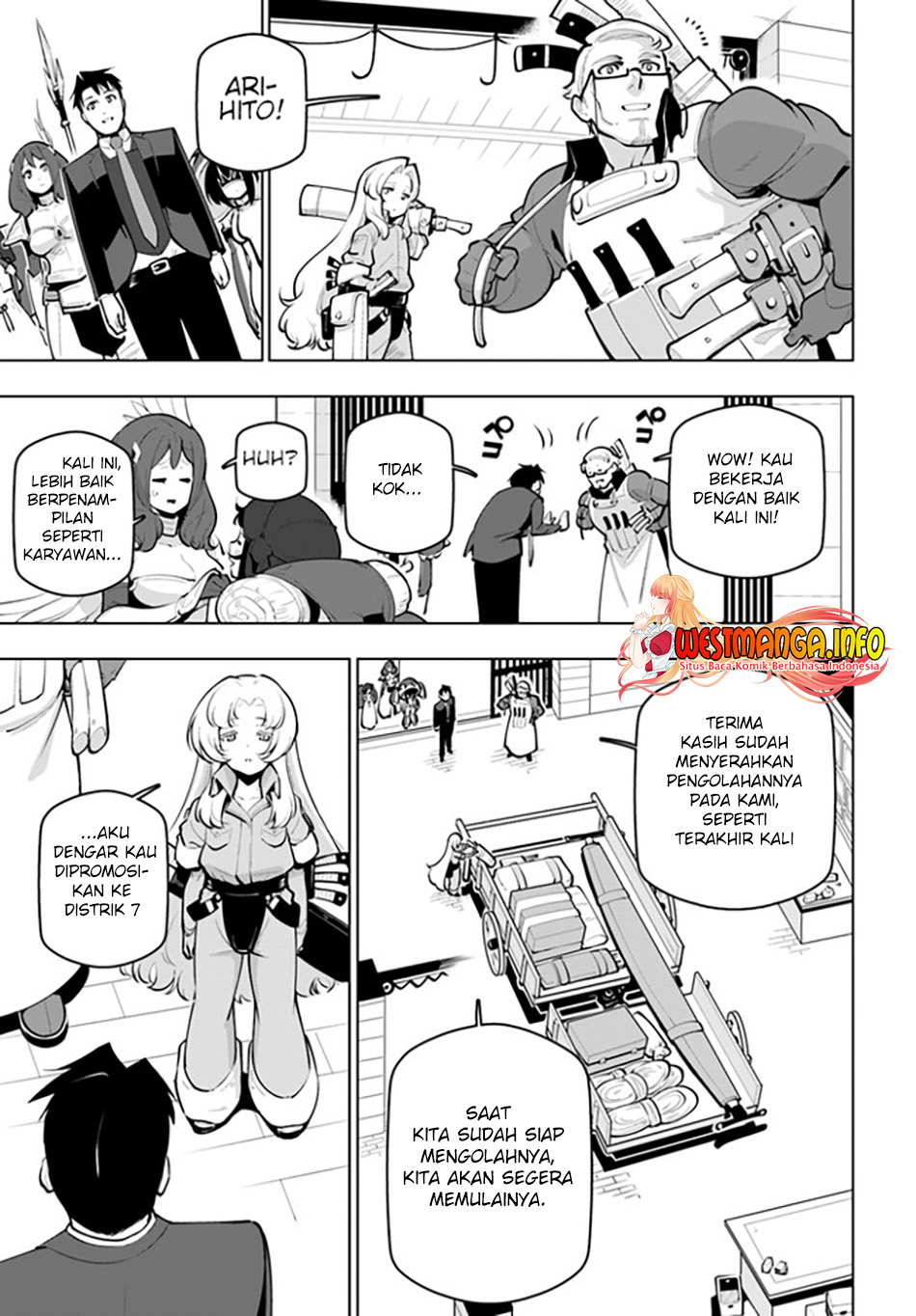 Sekai Saikyou no Kouei: Meikyuukoku no Shinjin Tansakusha Chapter 23 - halaman 34