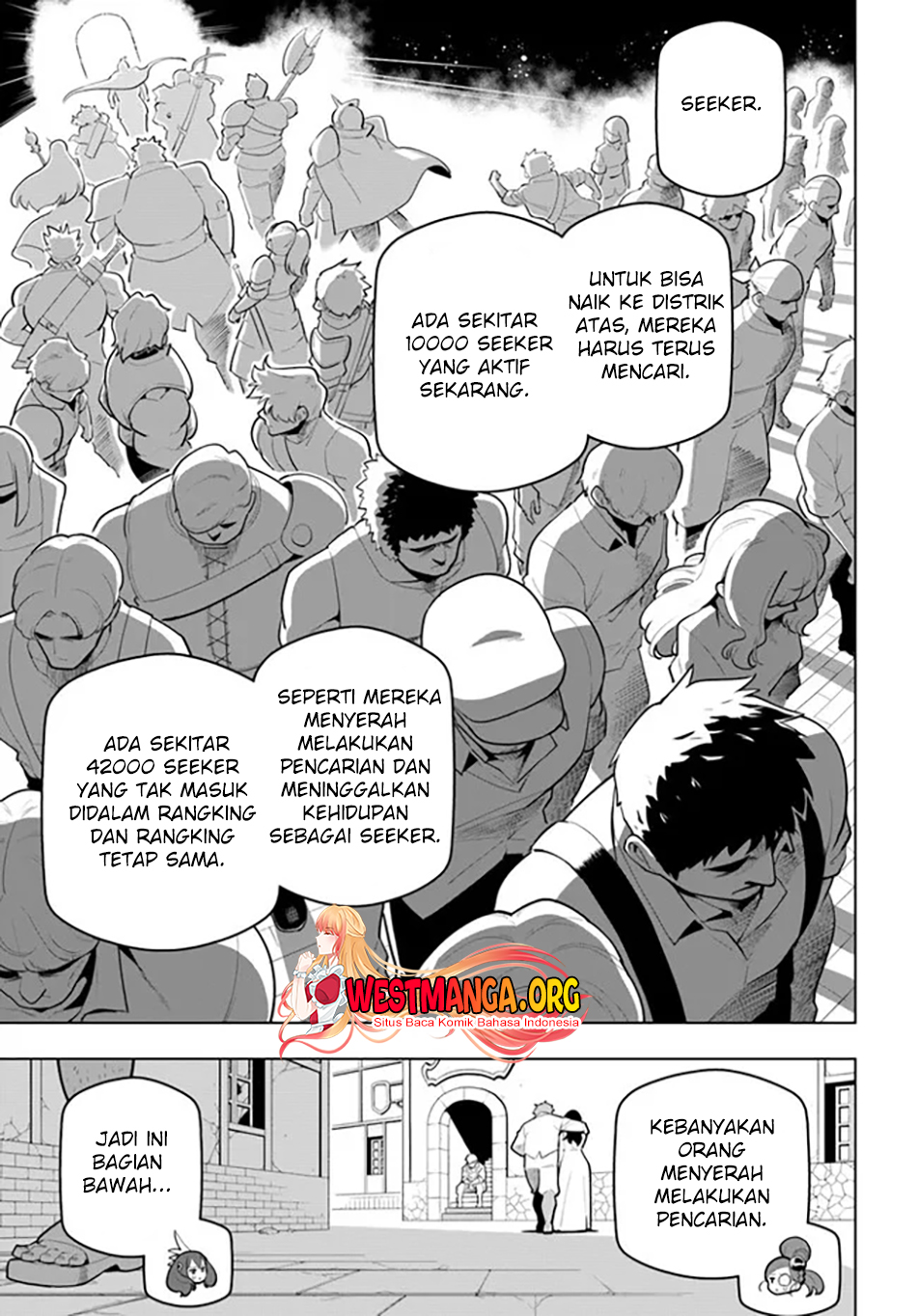 Sekai Saikyou no Kouei: Meikyuukoku no Shinjin Tansakusha Chapter 30 - halaman 17