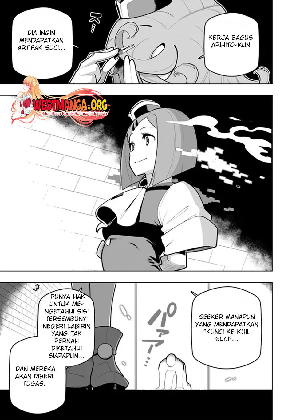 Sekai Saikyou no Kouei: Meikyuukoku no Shinjin Tansakusha Chapter 30 - halaman 46